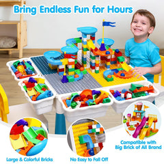 OCATO marble-run table blocks demonstrate stable engaging building fun for kids