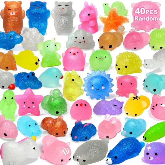 OCATO Mochi Squishys 2nd Gen glitter cat for tactile play and focus.