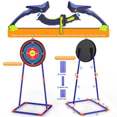 Ocditikl wall-mount target option saves space during play
