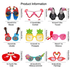 Ocean Line Luau sunglasses close-up lenses reveal UV400 protection and scratch resistance