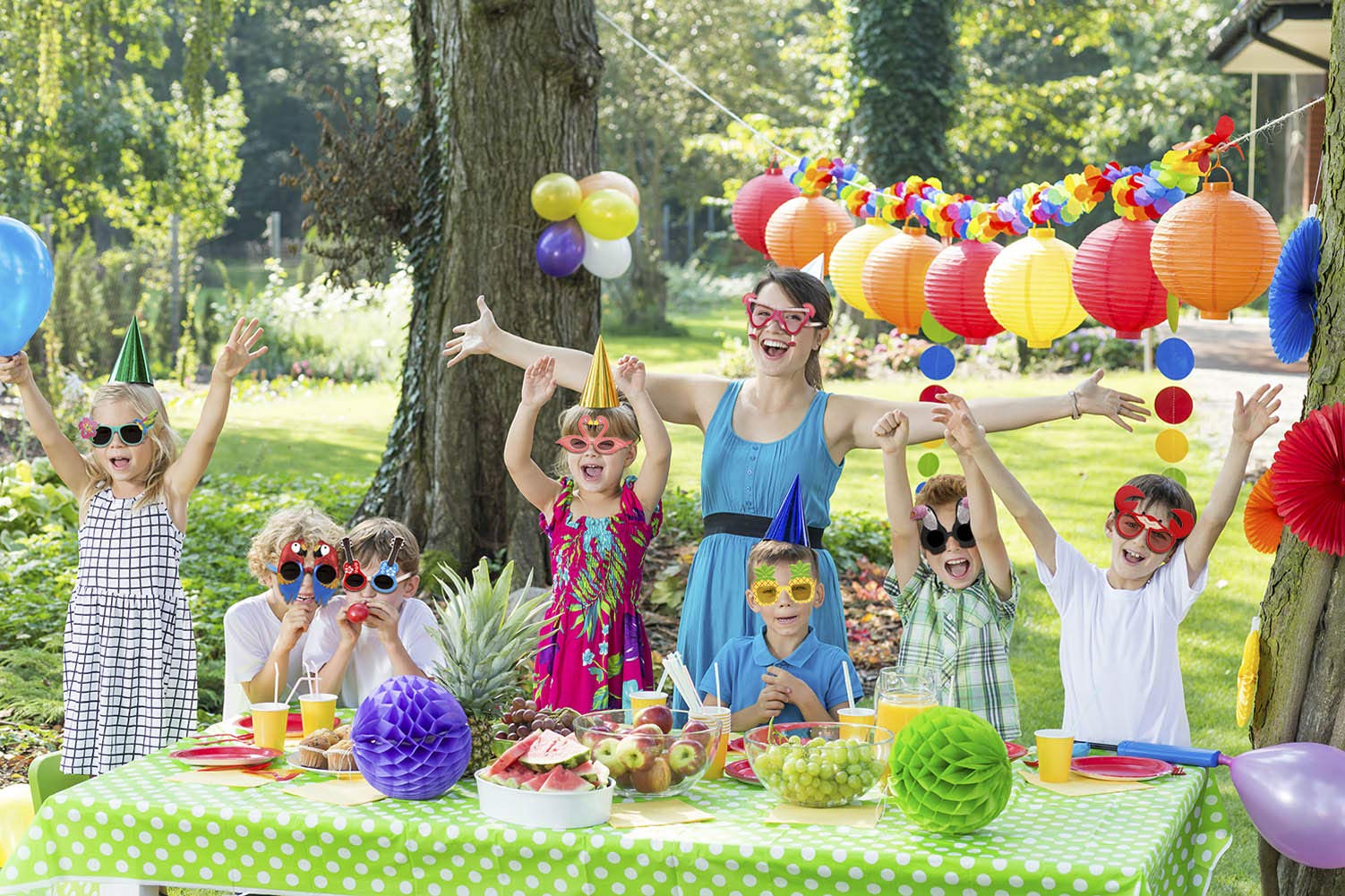 Ocean Line Luau sunglasses ideal for kids' luau and summer celebrations