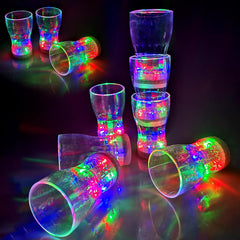 OceanWings large light-up cup front view glowing for festive drinks