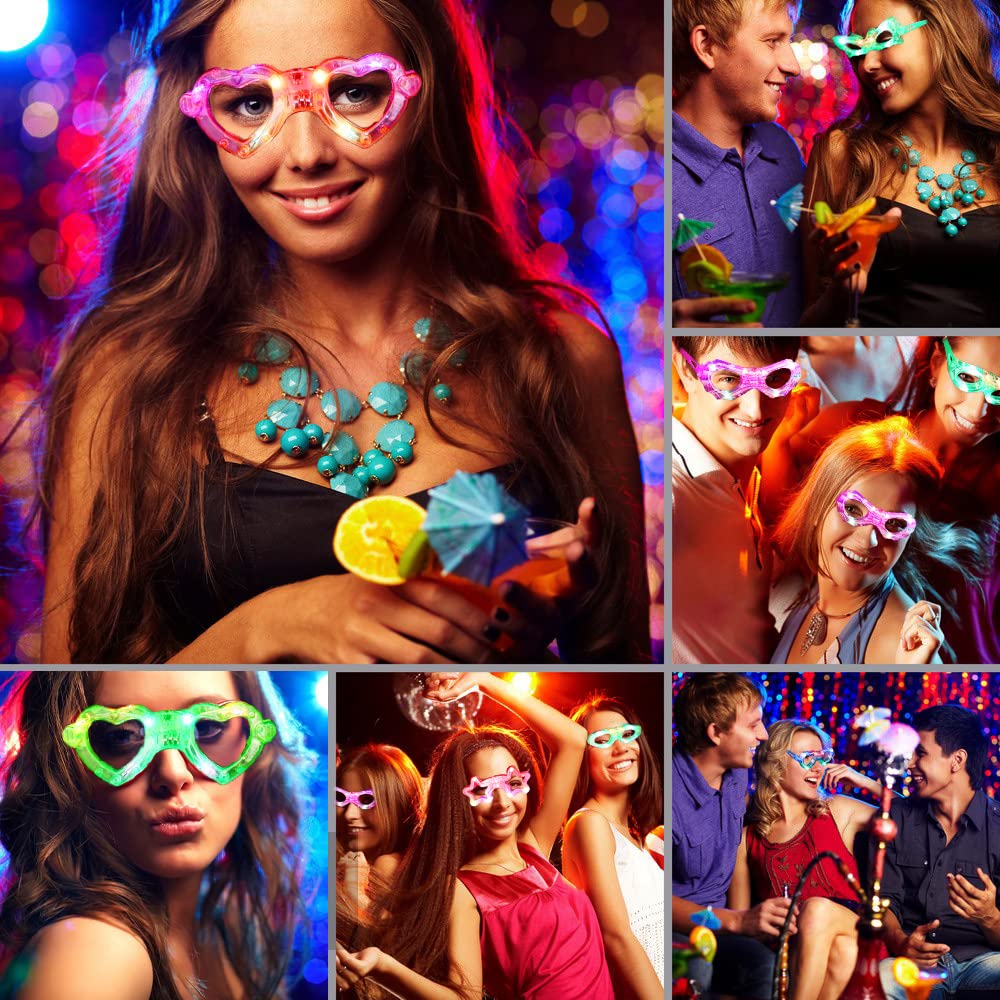 OceanWings LED glasses in spiderweb shape make costumes pop.