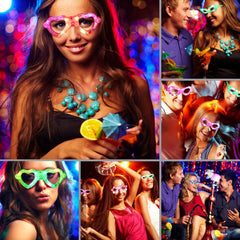 OceanWings LED glasses in spiderweb shape make costumes pop.