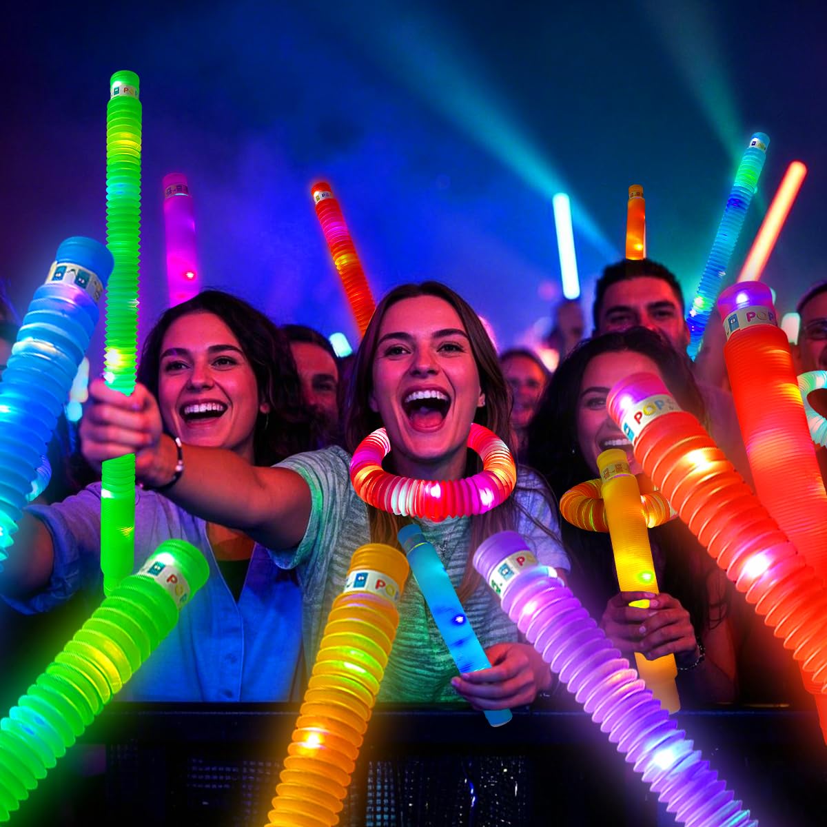 OceanWings glow pop tubes in six colors spark creative shape play.