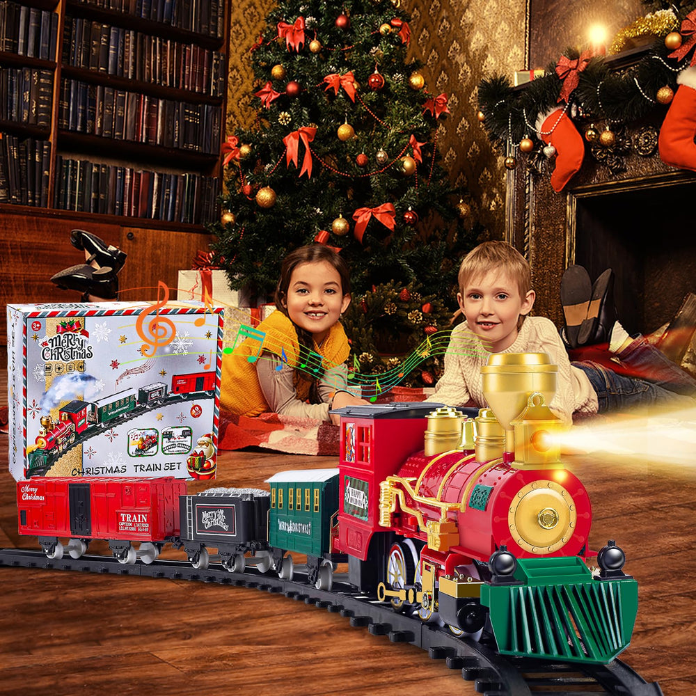 OCHIDO Christmas Train freight vehicle adds variety for creative playtime
