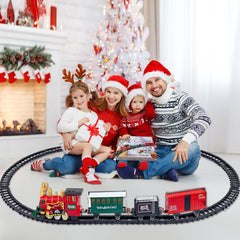 OCHIDO Christmas Train lights and sound boost festive room ambience