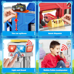 Ochido city action playset fire truck for dramatic emergency scenes
