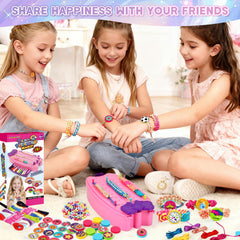 OCHIDO 16 fashion stickers to decorate each bracelet.