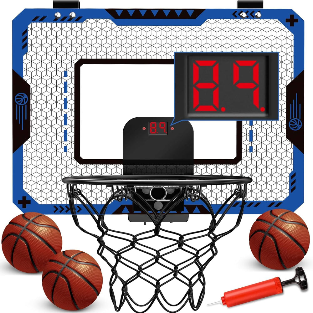 OCHIDO Indoor Basketball Hoop over-door setup for space-saving play