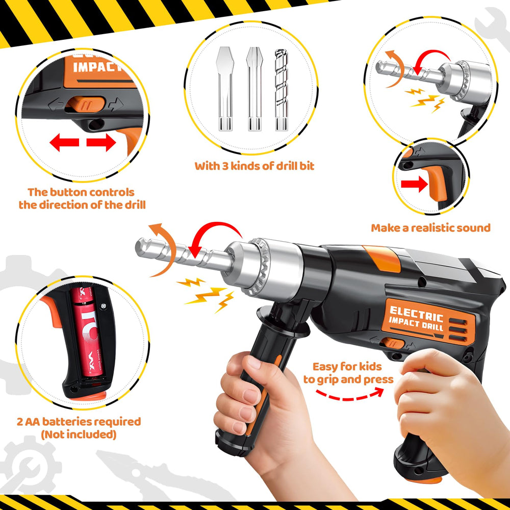 OCHIDO screwdriver, wrench and pliers set for budding engineers