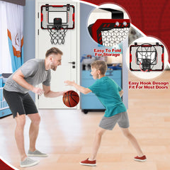 OCHIDO shatterproof backboard with pads reduces vibration and noise during play.