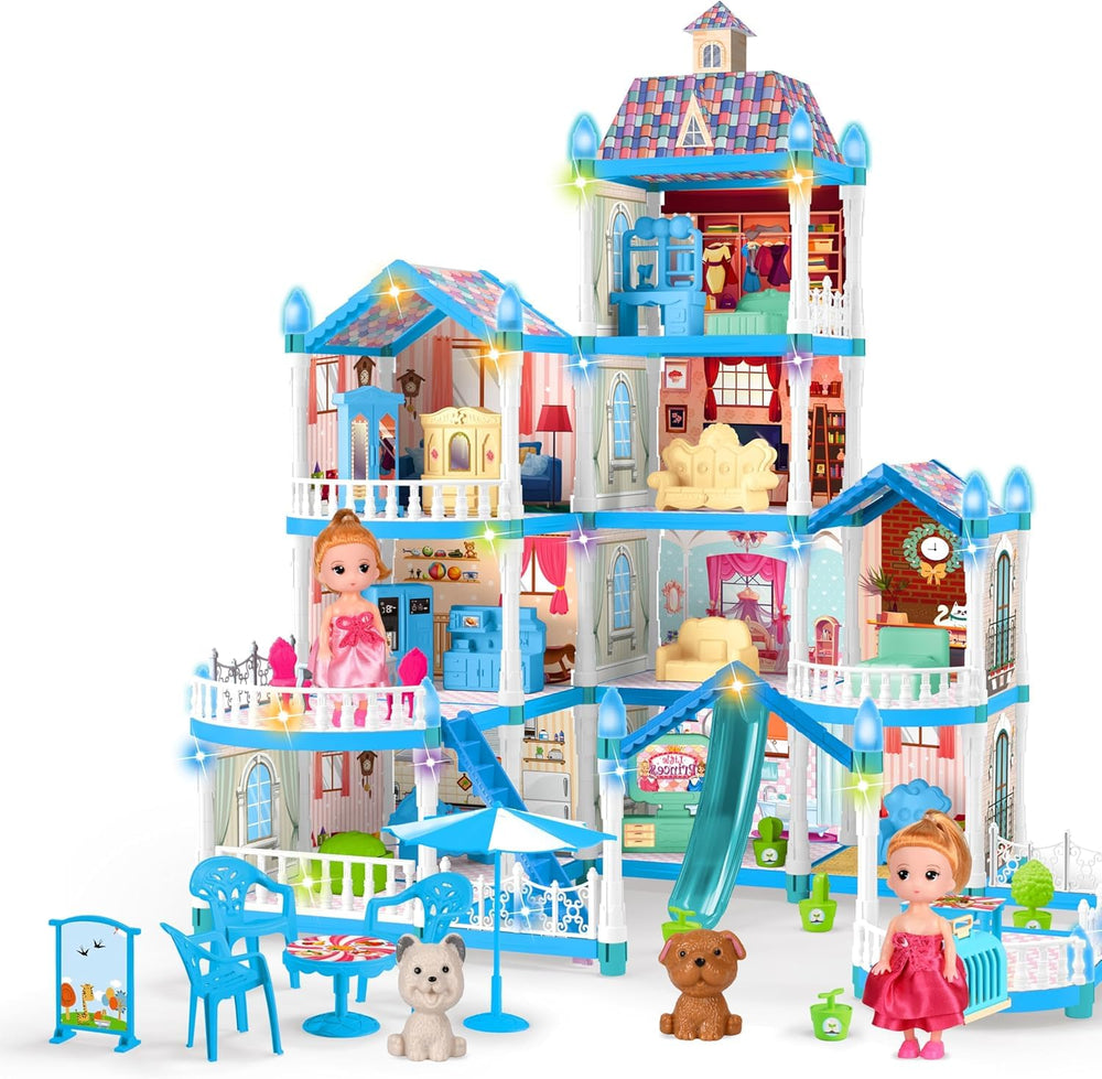 OCRETIC Doll House assembly guide simplifies setup and play