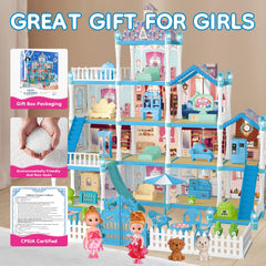 OCRETIC Doll House living room setup invites cooperative play