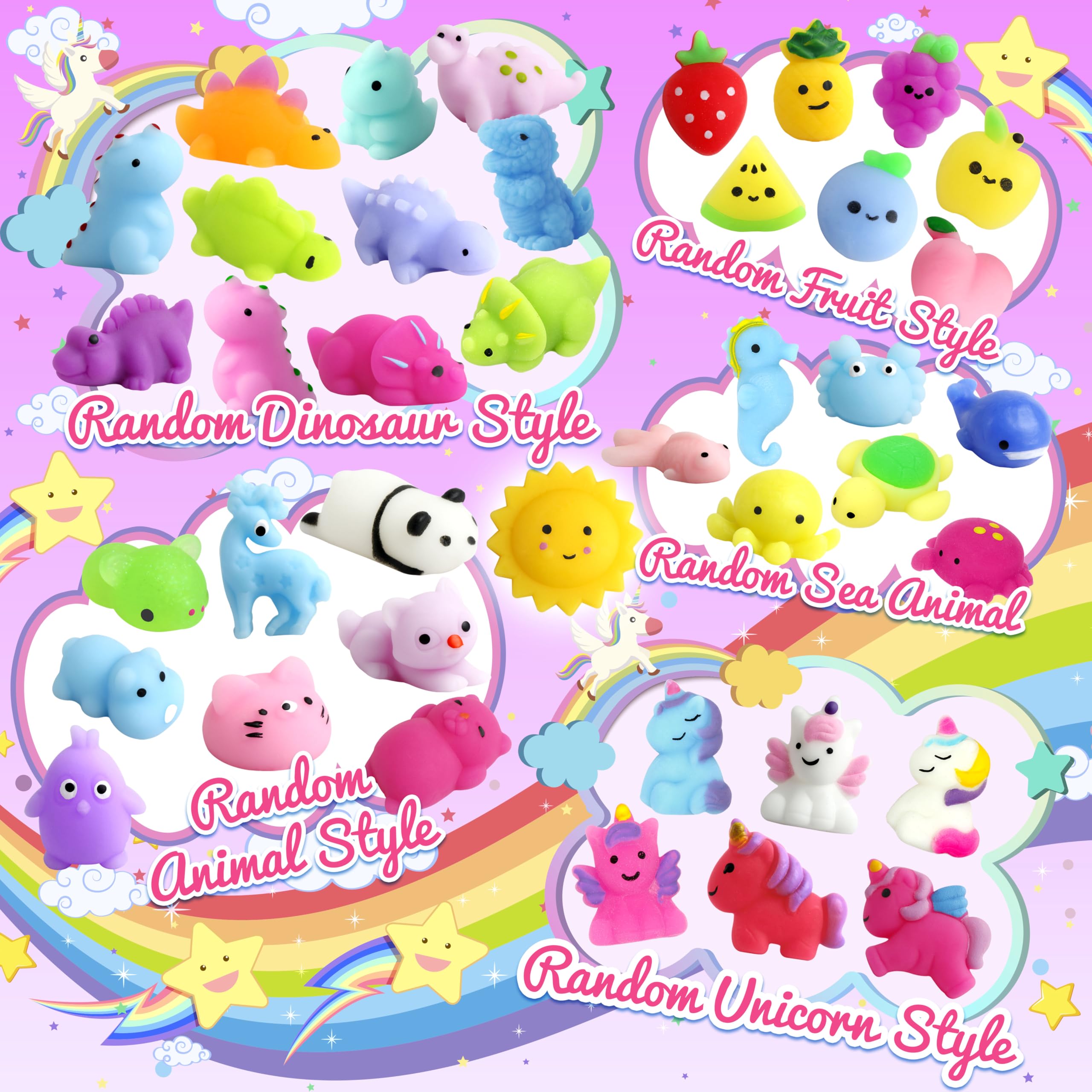 OCTERIC Mochi squishy dinosaurs offer tactile fidget fun for focus during study breaks