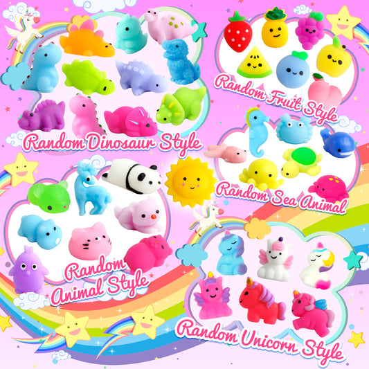 OCTERIC Mochi squishy dinosaurs offer tactile fidget fun for focus during study breaks