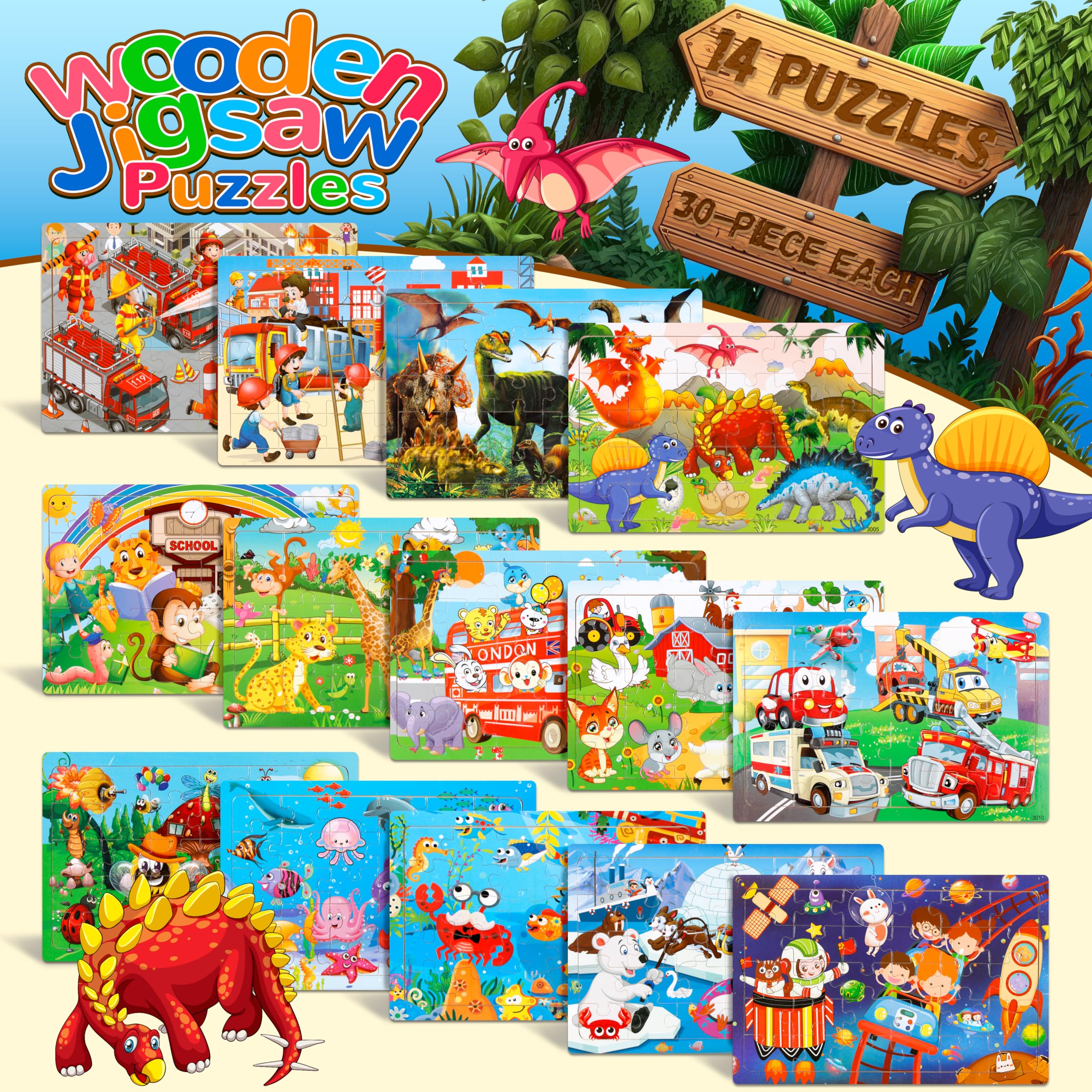 Completed Octeric puzzle portrait showcases vibrant artwork for home display.