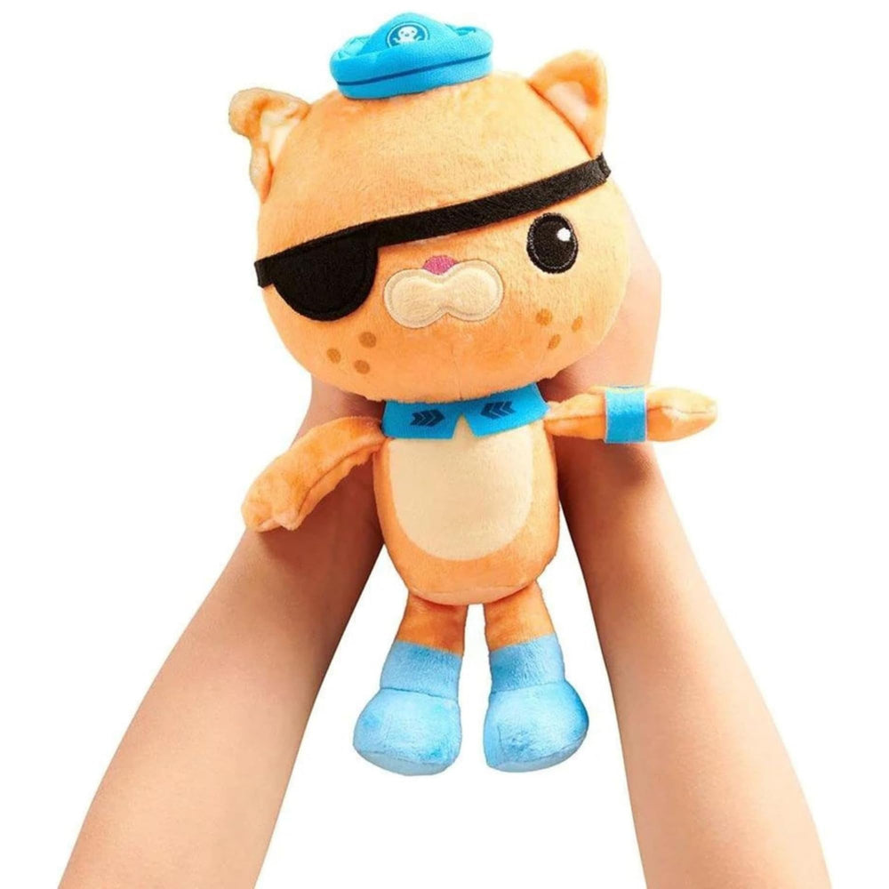 OCTONAUTS Kwazii 8-inch plush full-body pose makes a cuddly companion for adventures.