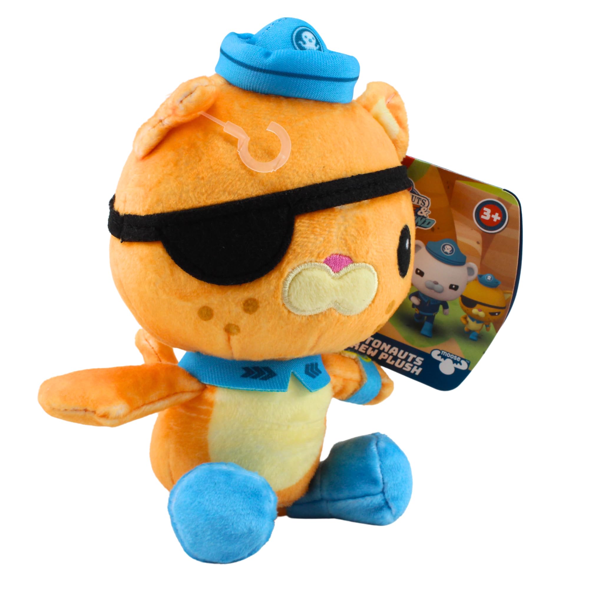 OCTONAUTS Kwazii 8-inch plush on a desk invites classroom play.