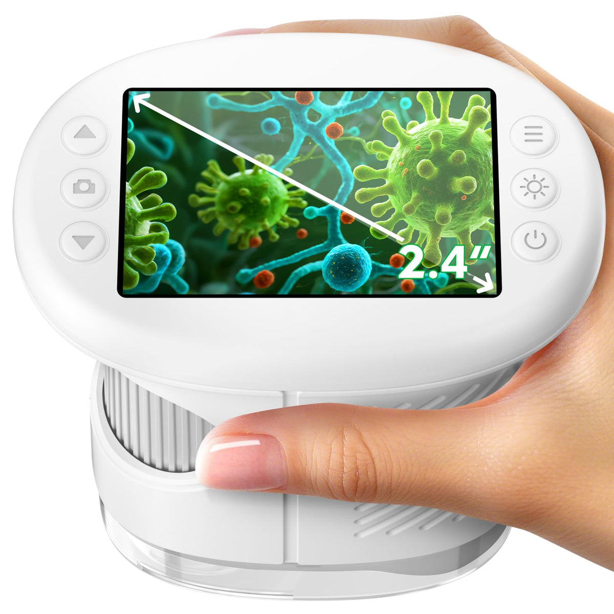Odatay 1000X kids microscope with 4K display for crisp close-ups.
