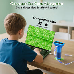 Odatay 12-slide kit covers plants, vegetables, insects, and animals.