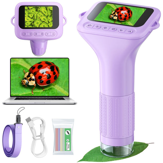 Odatay kids microscope in compact handheld design for curious learners.