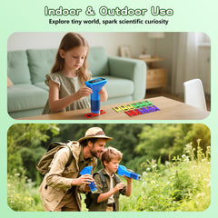 Odatay device connects to PC for larger viewing and sharing.