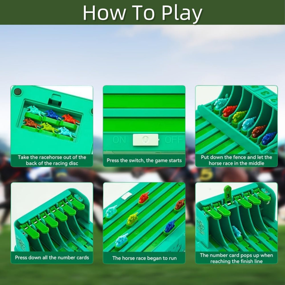 ODDPC horse racing game with portable design for quick play anywhere.