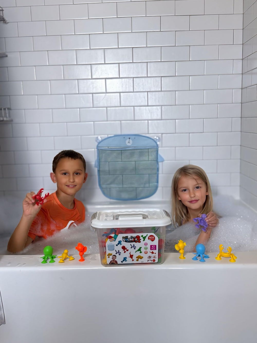 ODELA Genius Sucker Toys suction-cup set – keeps toddlers engaged on smooth surfaces.