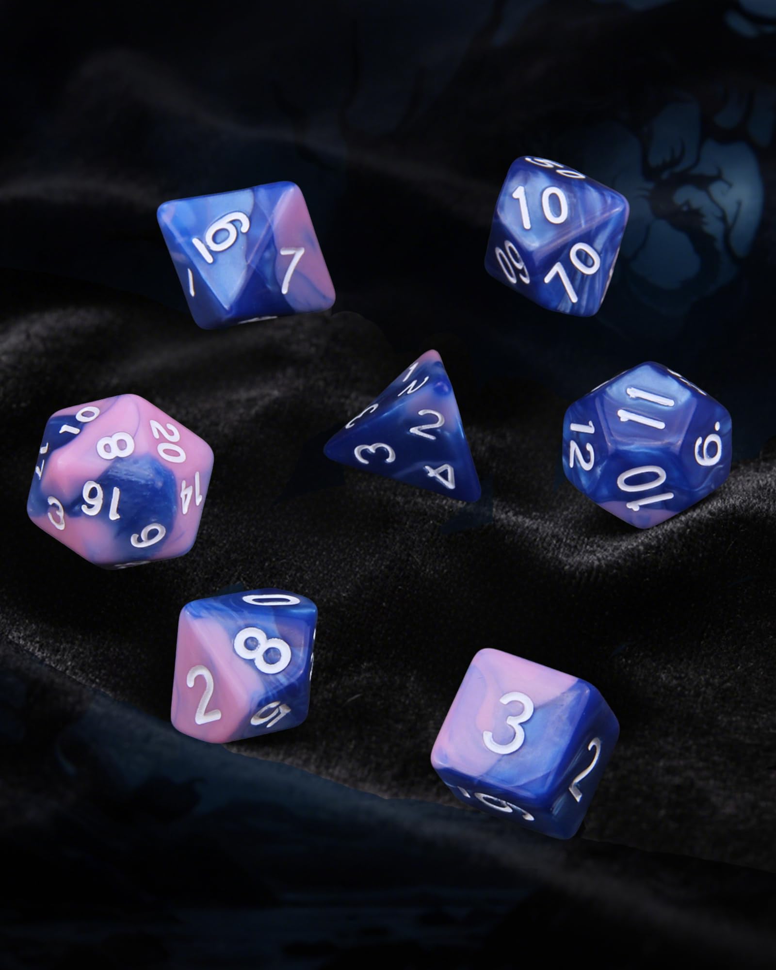 ODINROLL d20 and d6 contrast for smooth gameplay