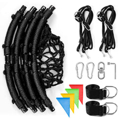 Odoland spider web swing ideal for outdoor backyards and travel setups.
