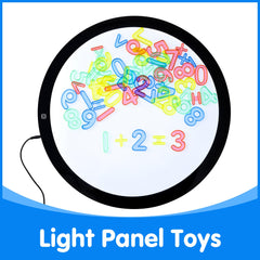 Odoorgames translucent manipulatives brighten light table activities