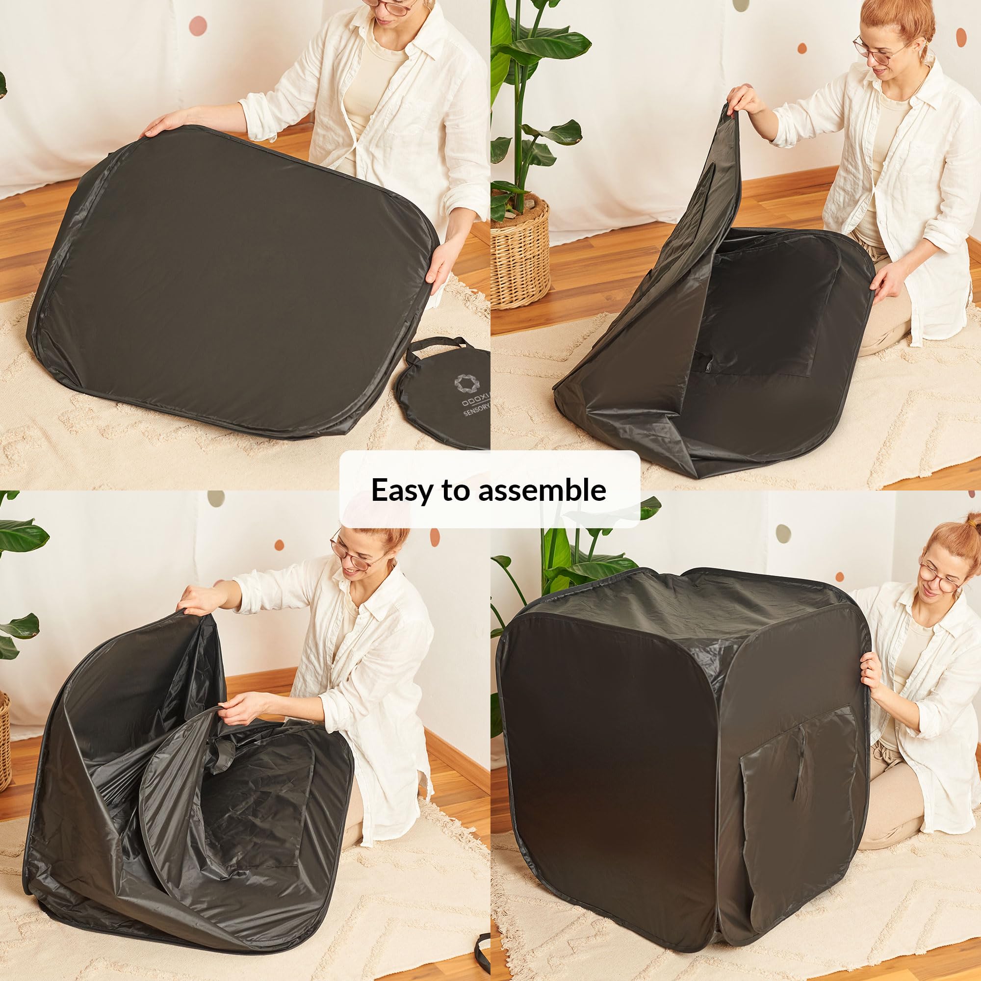 ODOXIA Sensory Tent 78 cm size provides a personal, quiet space.