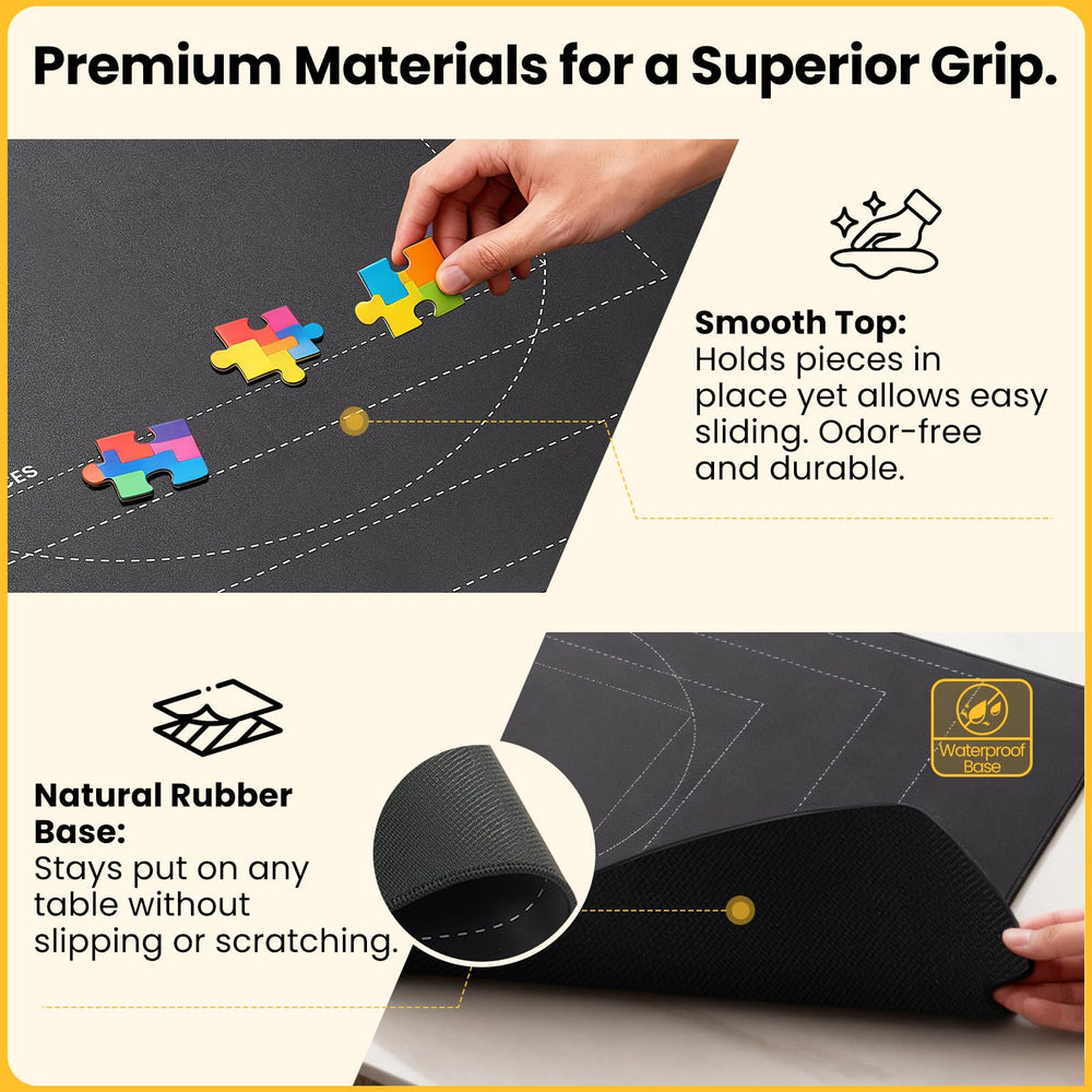 Odyssolve foam rolling tubes stabilize the roll and protect pieces.