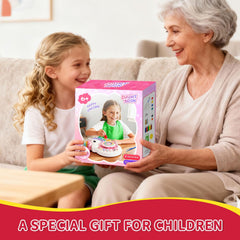 Includes vibrant paint bottles with Oeasic Unicorn Spin Art Machine