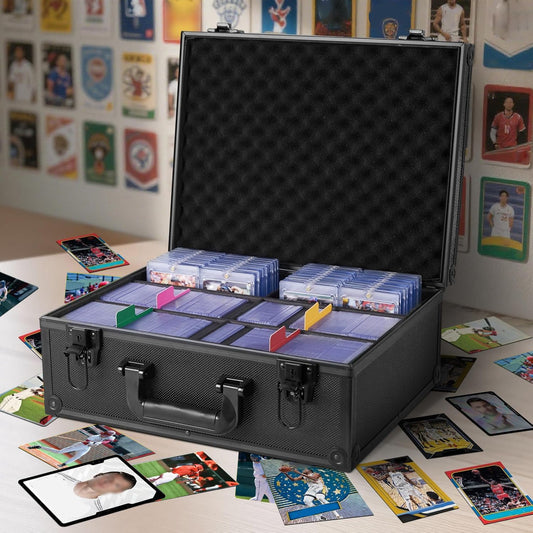 OEODAJ Top Loader dividers in 18 colors distinguish card types at a glance.