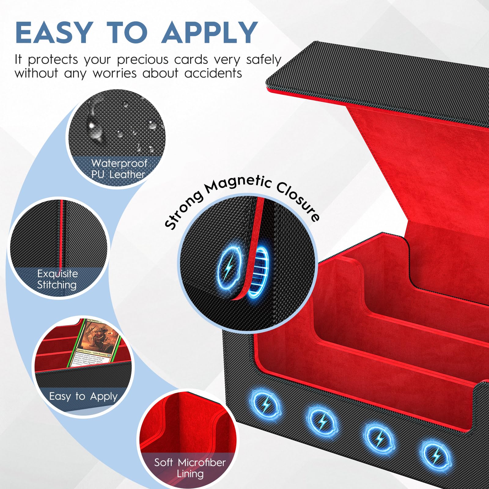 OEODAJ magnetic closure secures the lid during transit