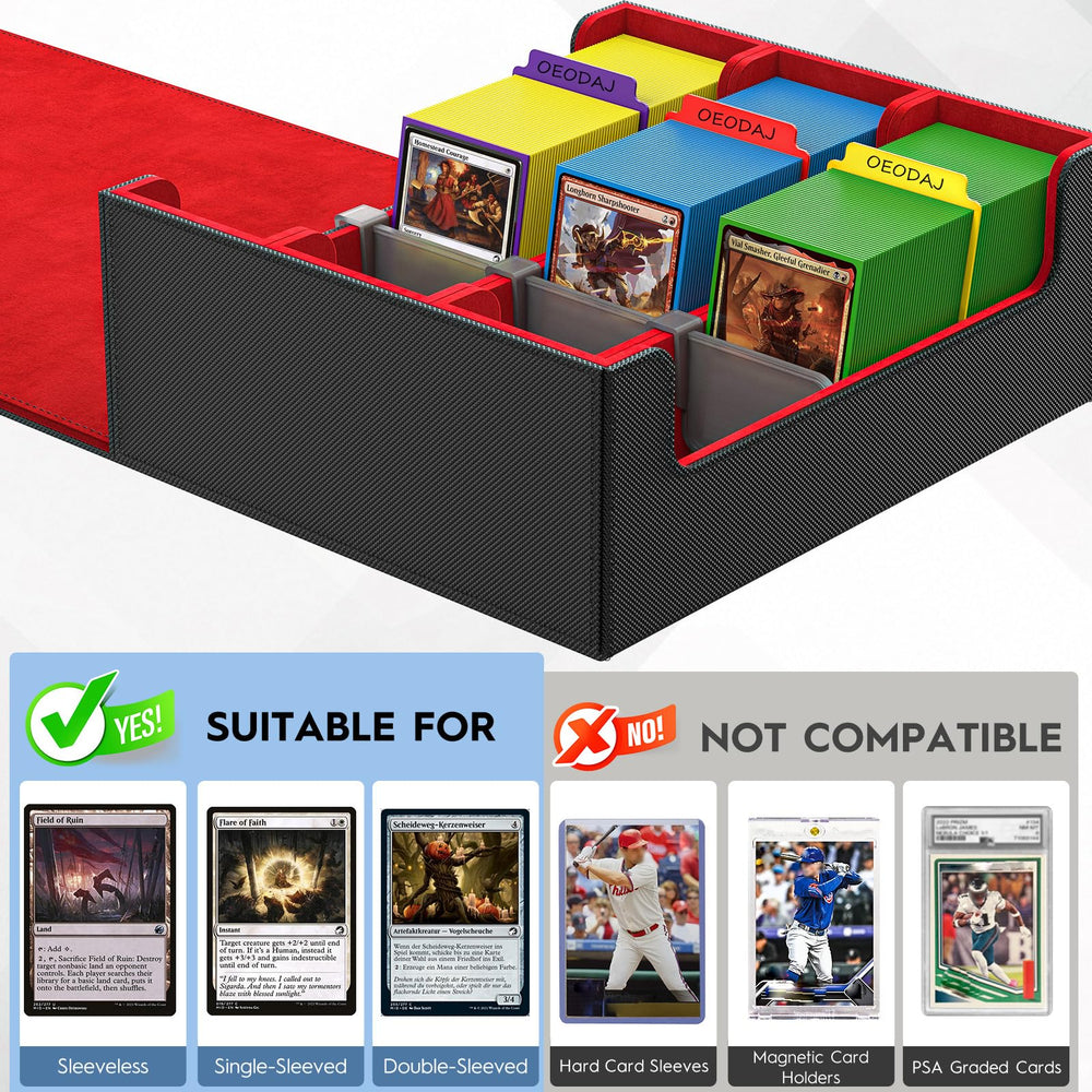 OEODAJ box with 3 adjustable stands for stable sorting