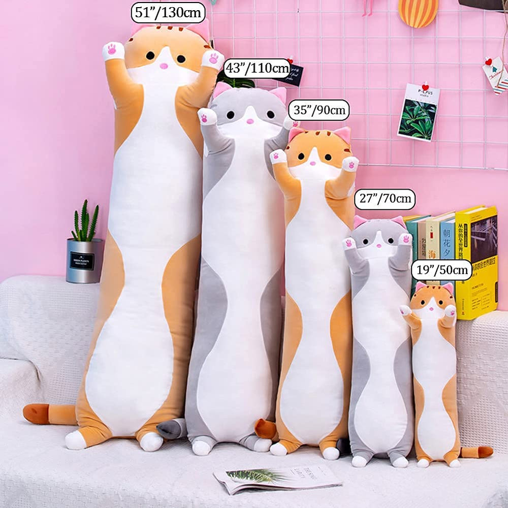 Oeonuas cat plush on sofa for comfortable lounging
