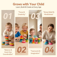 OESSUF rocks with BPA-free, water-based finish enable safe sensory exploration.