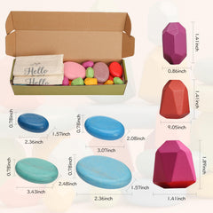 OESSUF Stacking Rocks packaging highlights gift-ready presentation.