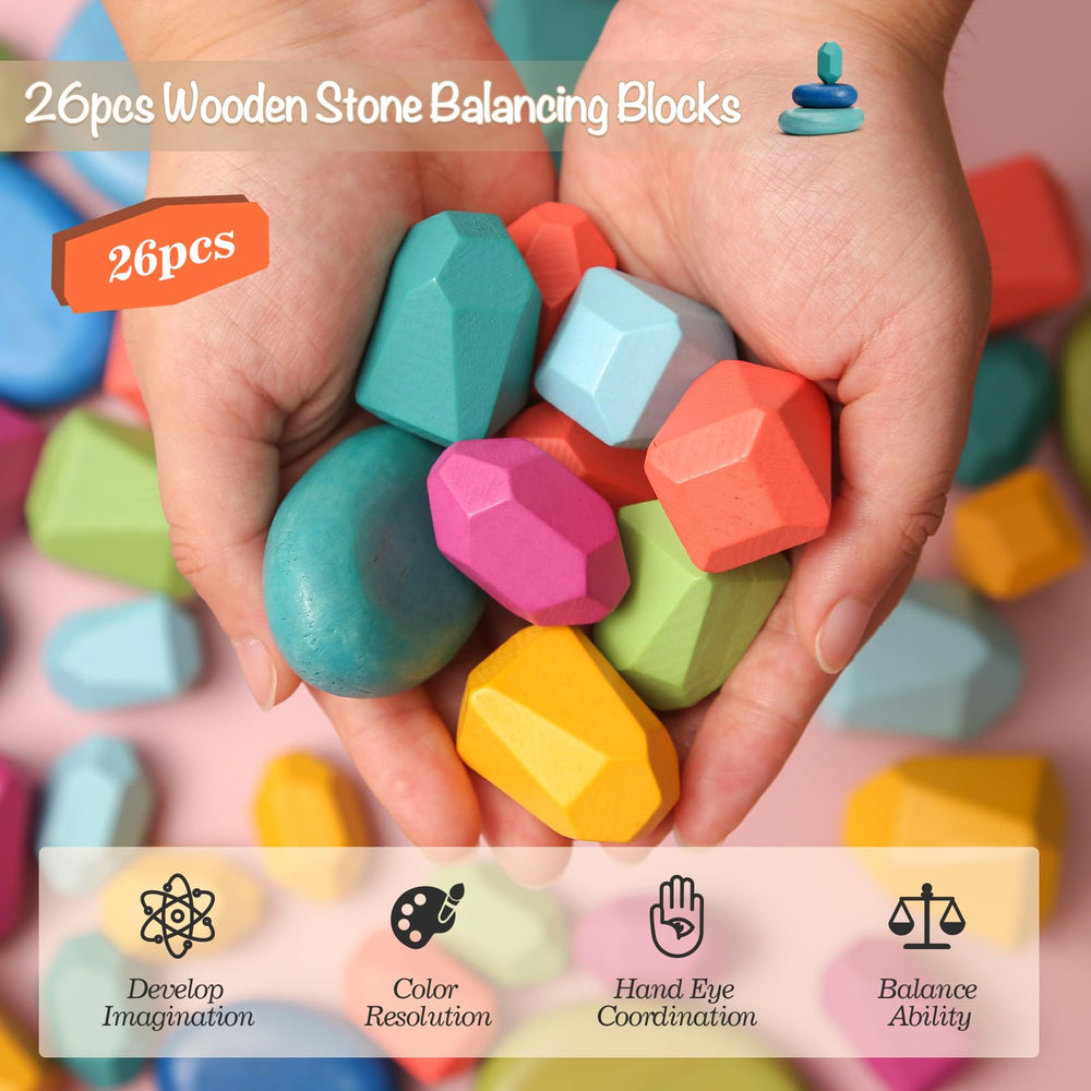 OESSUF Stacking Rocks shapes variation demonstrates diverse builds.