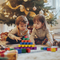 Offelec eco-friendly wood blocks offer durable learning tools.