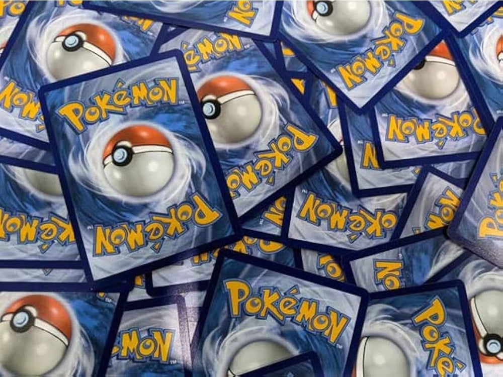 Official Pokemon TCG deck box protects cards during transport and play.