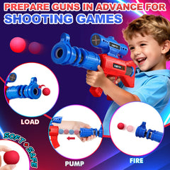 Officygnet foam balls designed for safe, soft target practice.