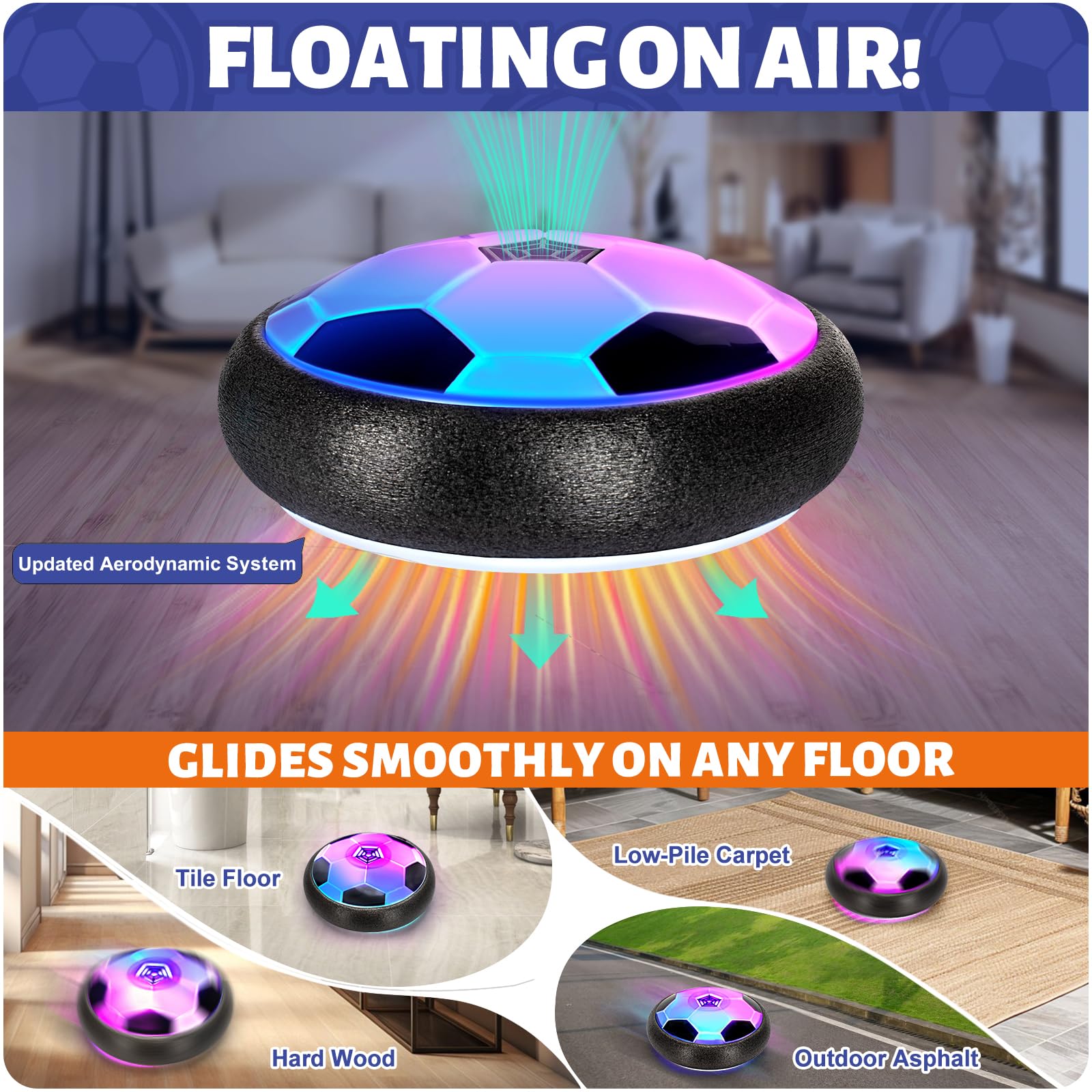 Officygnet durable, non-toxic build supports energetic indoor fun.