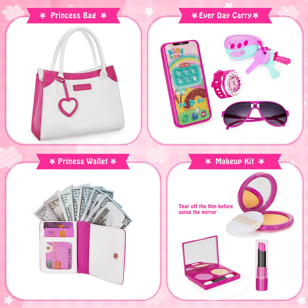 Officygnet Play Purse cellphone for mom like pretend calls and scenarios