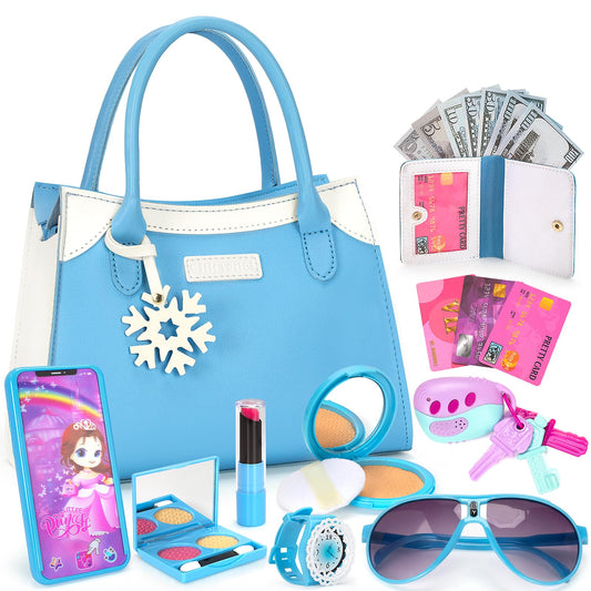 Officygnet toddler purse set with handbag for imaginative play and party prep
