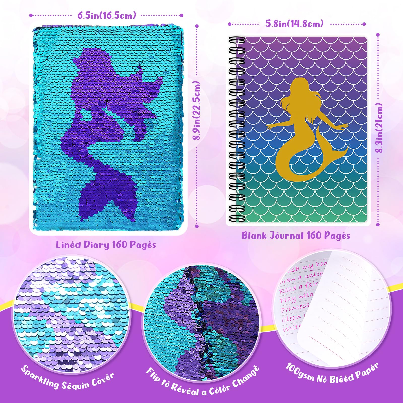 OFFIGIFT Glue and glitter tape for secure, decorative embellishments