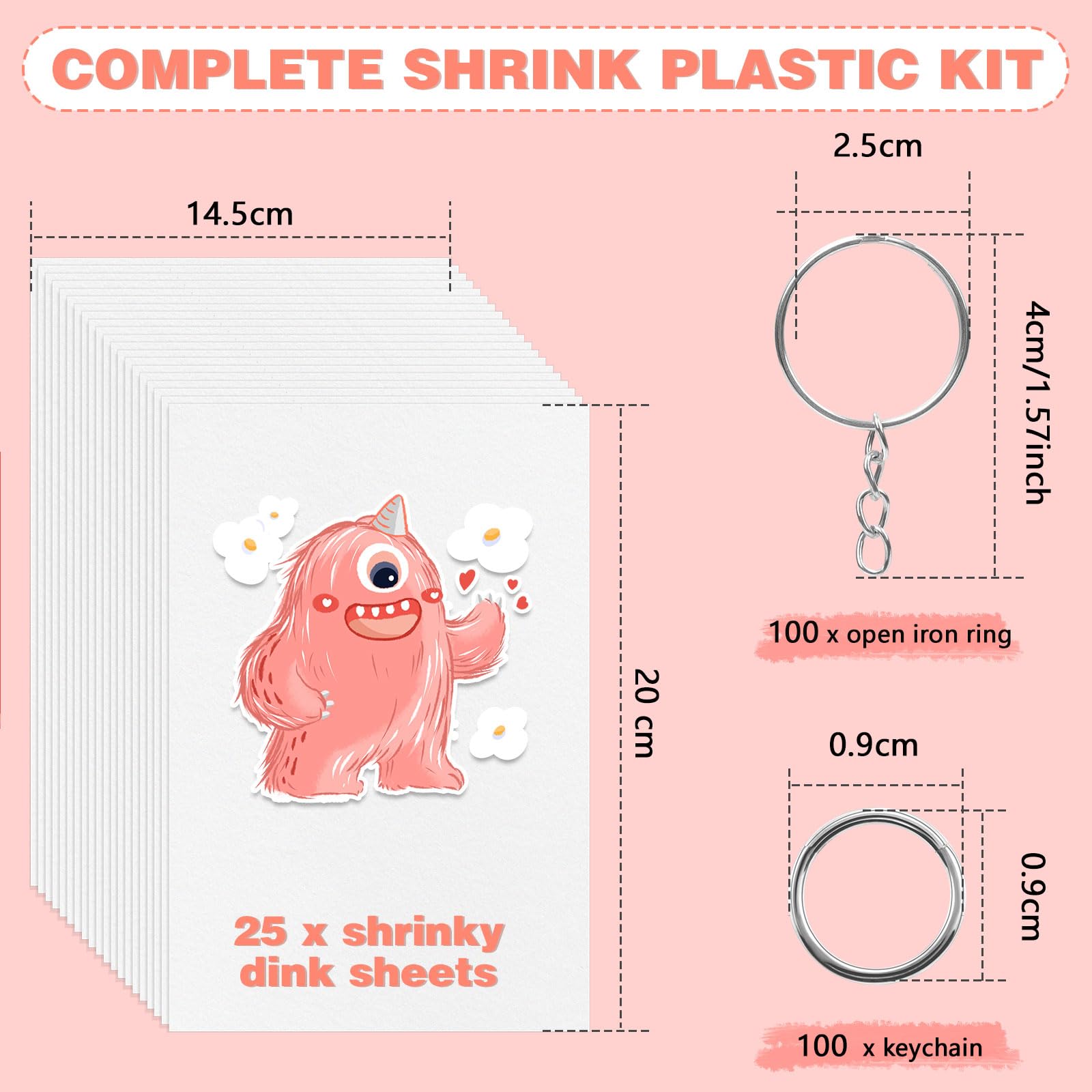 OFNMY Colorful shrink plastic sheets, vibrant finishes and uniform shrinkage.